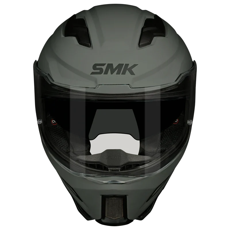 SMK Agnar Solid Gloss Nardo Grey (GL600) Helmet