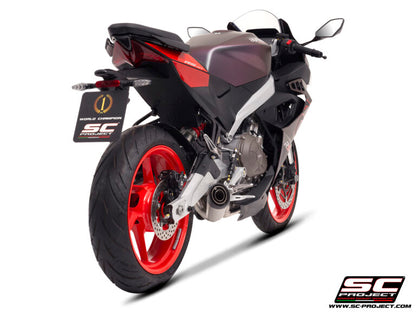 sc project Exhaust S1 Stainless Steel full system (2024) for Aprilia RS 457