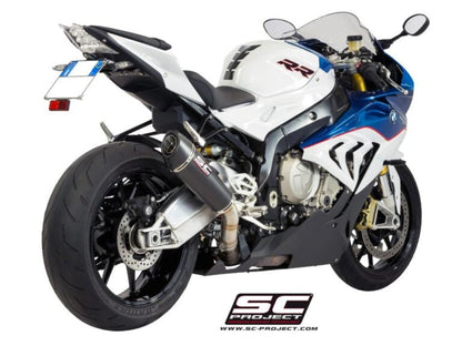 SC Project Conic Carbon Exhaust for S 1000 RR -B20A-34C (2015-2016)