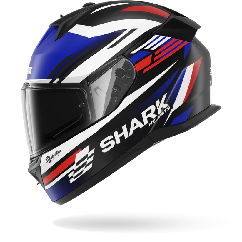 D-SKWAL 3 Firstlap Matte Black Blue Red