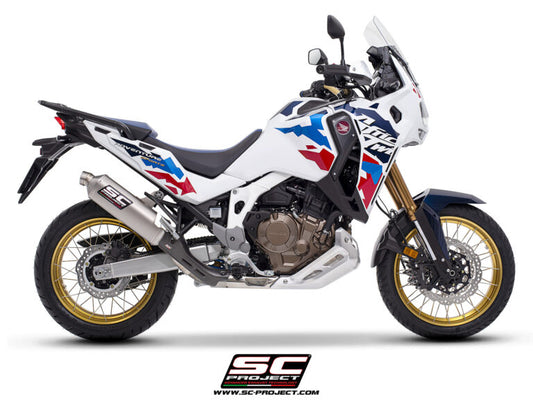SC Project Exhaust Rally Raid Titanium for Africa Twin 1100 (2024-2025)-Adventure