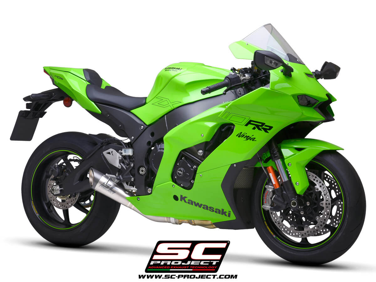 SC Project Exhaust S1 Titanium (2021-2024) With De-Cat Link Pipe for ZX-10R