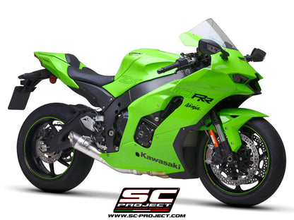 SC Project Exhaust S1 Titanium (2021-2024) With De-Cat Link Pipe for ZX-10R