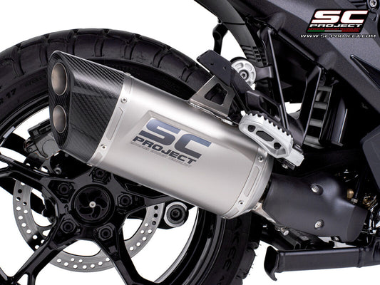 SC project Exhaust Adventure R titanium (2023-2025) for BMW R 1300GS Compatible with original side cases