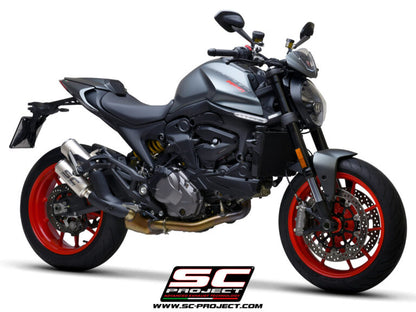 SC Project Exhaust CR-T Twin Titanium for Ducati Monster 937 (2021-2025)