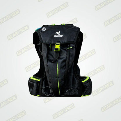 RAIDA Hydration Backpack, Ultra 5L Black Hi-viz with 2L Bladder