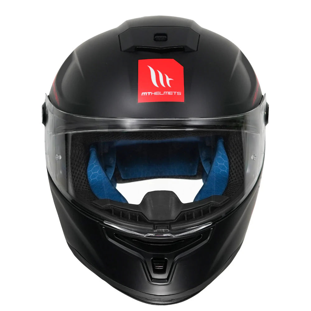 MT Hummer B Solid Gloss Black A1 Helmet