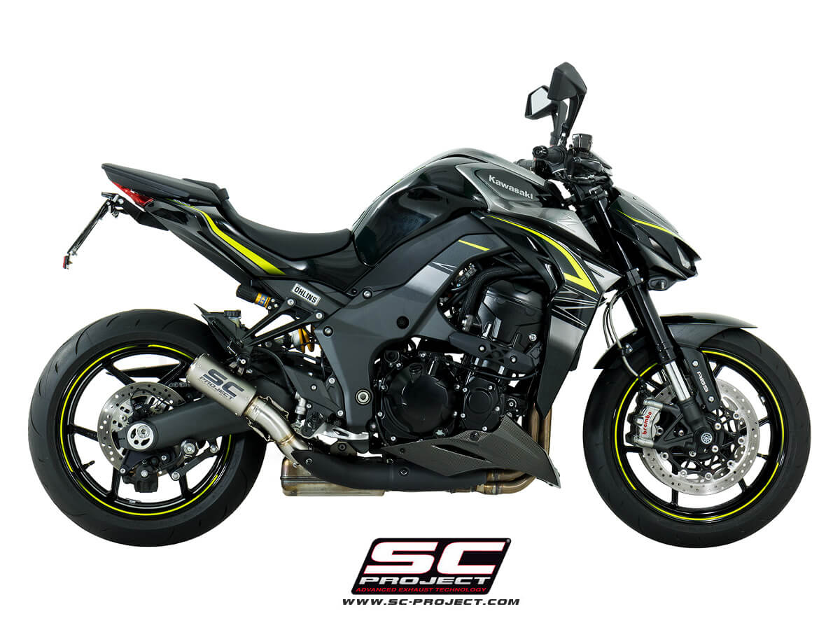 SC PROJECT CR-T EXHAUST FOR KAWASAKI Z1000 (2017-20)