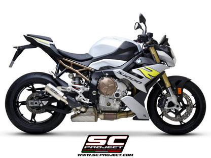 SC Project Exhaust CR-T Titanium with Stoneguard Grip for BMW S 1000 R (2021-2025)