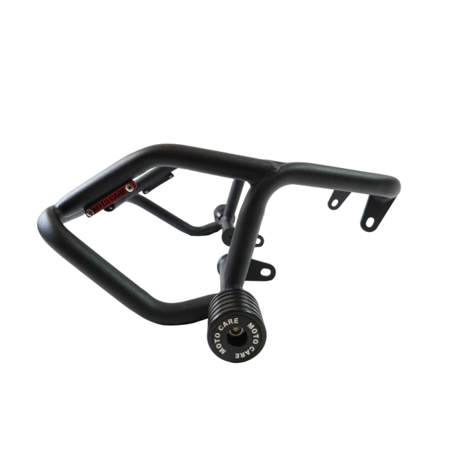 CRASH GUARD WITH DUAL SLIDERS FOR JAWA 42 BOBBER