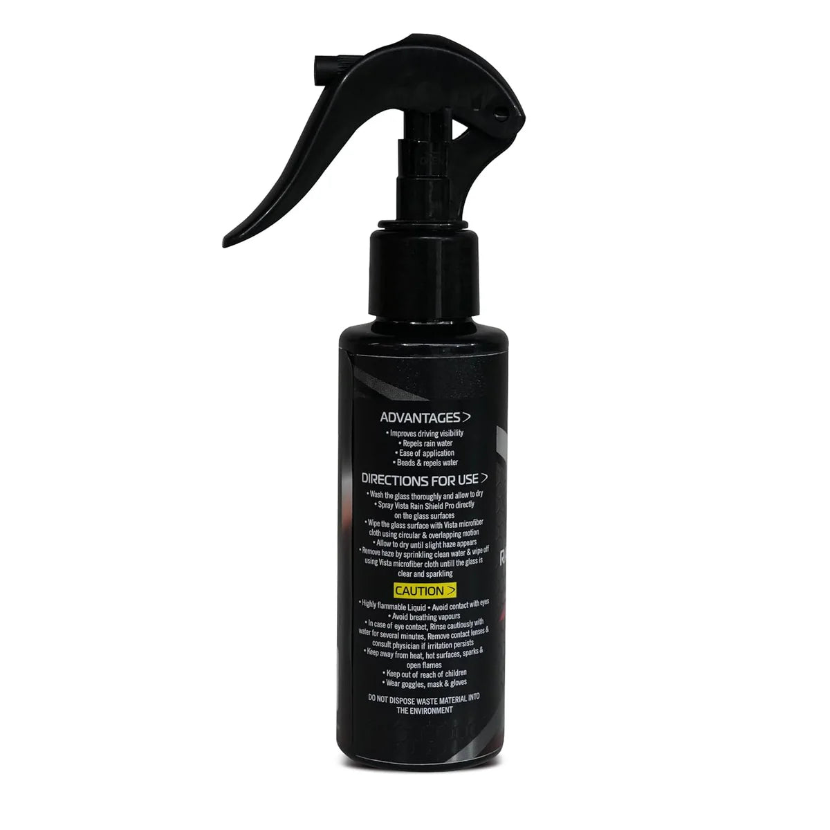 Rain Shield Pro 100ml Car Windshield Water Repellent Coating Spray with Microfiber Cloth | Hydrophobic Glass Coating