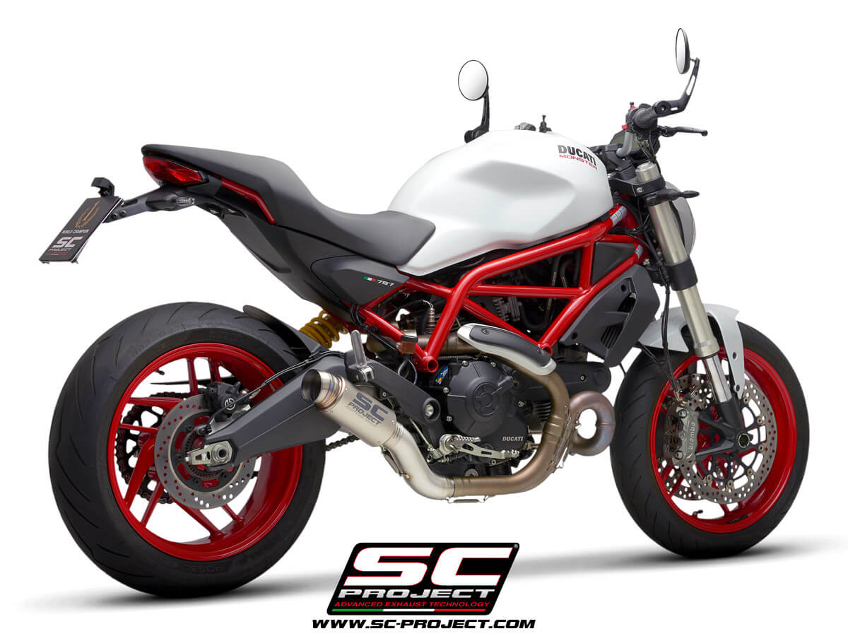 SC PROJECT GP70-R EXHAUST FOR DUCATI MONSTER 797 (2017-20)