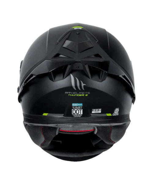 MT Thunder 3 SV Pro Helmet - Solid A1 Matt Black