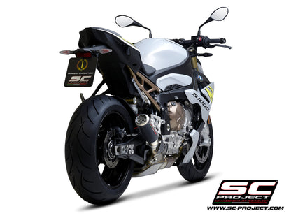 SC Project CR-T Carbon Exhaust with Stoneguard Grid for S1000 R (2021-2025)