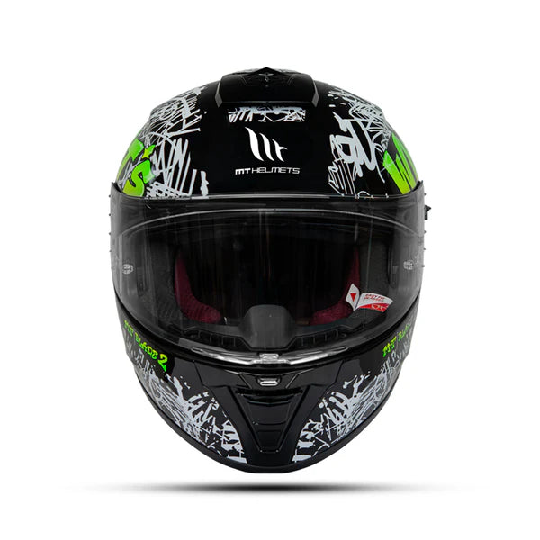 Blade 2 Sv Factory A6 - Motorcycle Riding Helmet (Fluor Gloss)