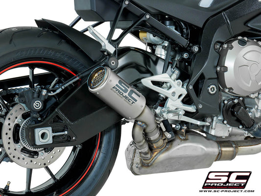 SC Project CR-T Slip On Titanium Exhaust for BMW S1000R (2017-2020)