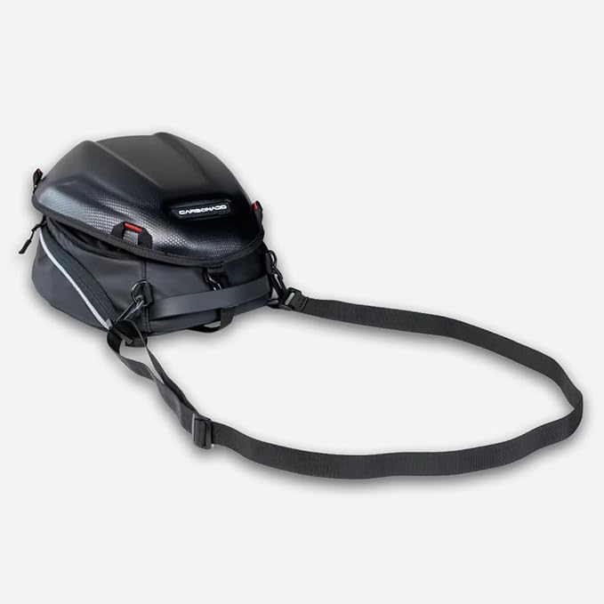 Carbonado Fabric Drift Hybrid Hardshell Tank Bag | Water-Resistant | 12L Capacity (Strap Mounting)