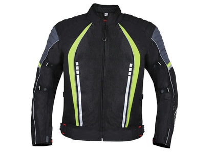 BBG Voyager Riding Jacket - Red, BLACK, HIVIZ BBF