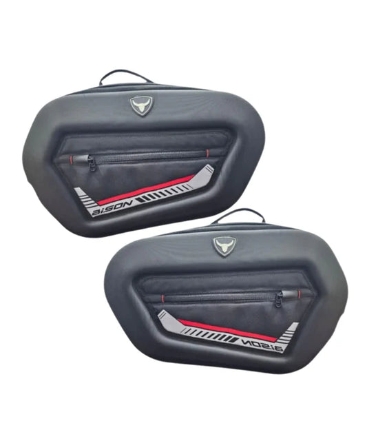 Bison ProGear Scout Hard Case Saddle Bag - Black