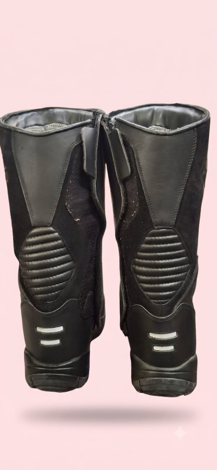 RAIDA MC EXPLORER LONG BOOTS BLACK (MFG- 05/24)