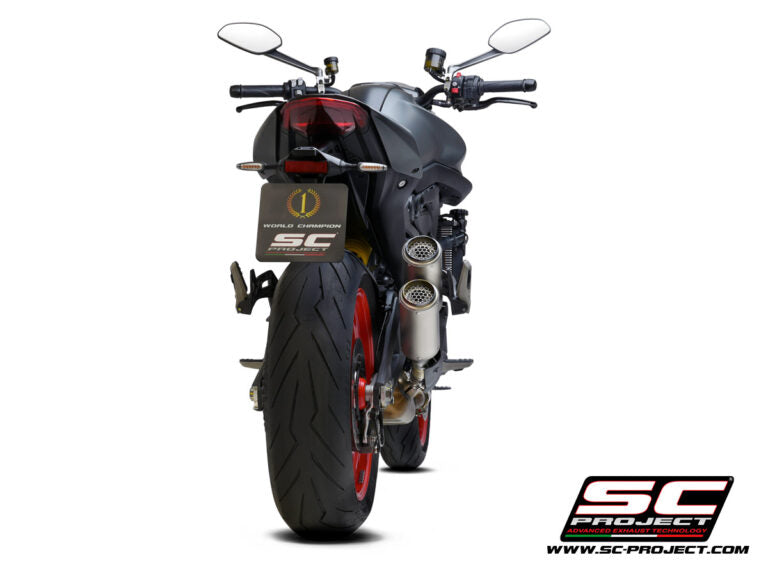 SC Project Exhaust CR-T Twin Titanium for Ducati Monster 937 (2021-2025)