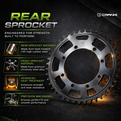 Sprocket For Ducati Scrambler Classic 800 (2015-2018) - Rear - CPR746.46T - CRANK1