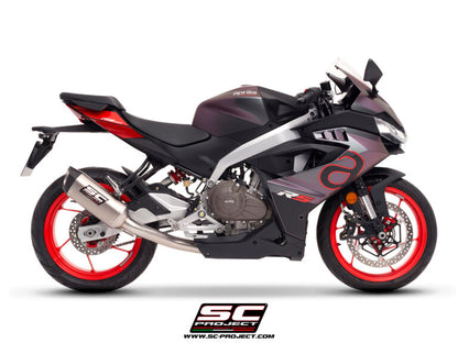 SC Project exhaust SC1-S titanium (2024) full system for Aprilia RS 457