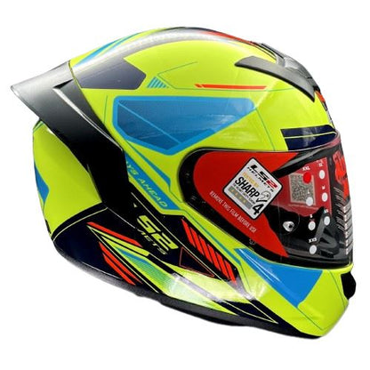 FF352 ROOKIE BETHA HI VIZ YELLOW NAVY BLUE