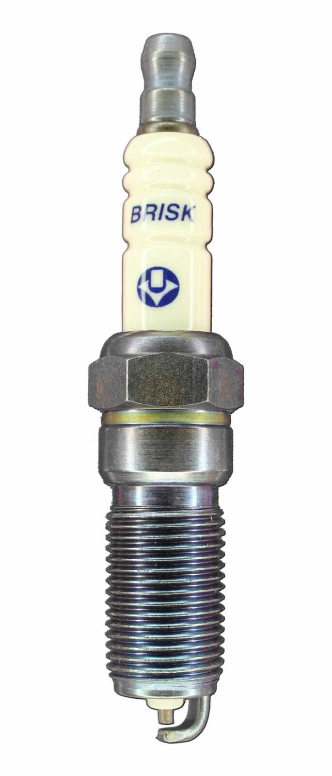 BRISK Silver Racing Spark Plug for Chevy Beat / Enjoy / Sail & Fiat Linea (MPI) – (BR14YS)
