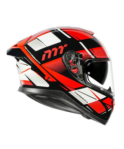 MT Thunder 3 SV Pro Synthex Helmet - Gloss Fluorescent Red
