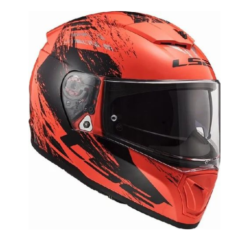 FF390 BREAKER EVO MATT BLACK ORANGE ANIMAL