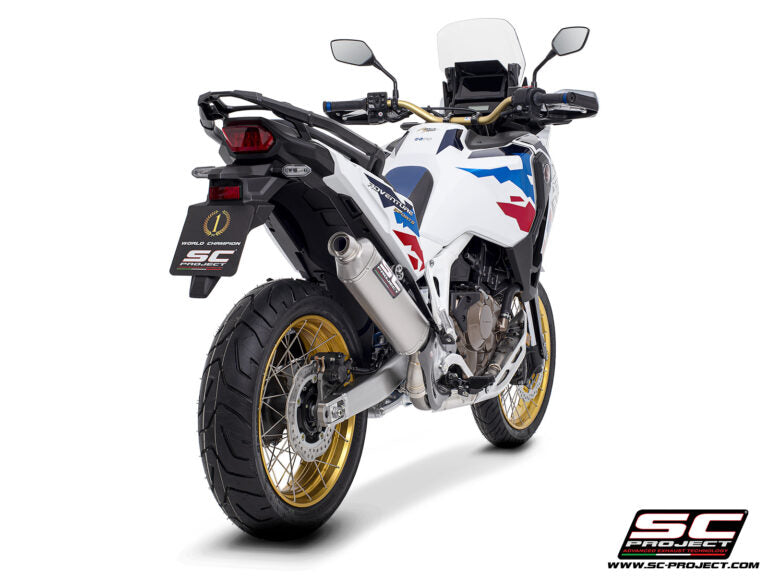 SC Project Exhaust Rally Raid Titanium for Africa Twin 1100 (2024-2025)-Adventure
