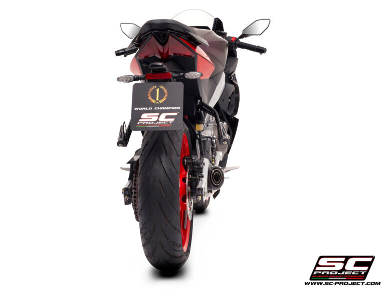 sc project Exhaust S1 Stainless Steel full system (2024) for Aprilia RS 457
