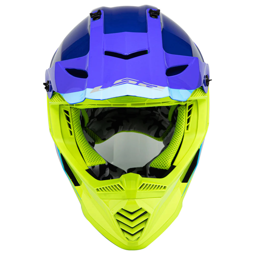 MX437 FAST EVO LAUNCH BLUE HI-VIS