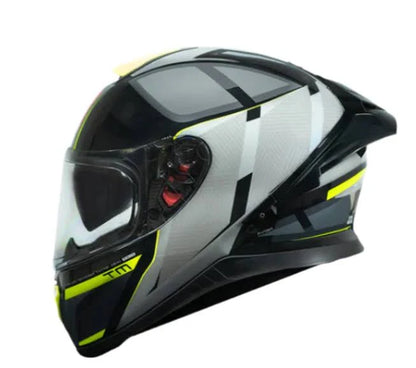 MT Thunder 3 SV Spoiler Nova B62 Matt Black Grey Neon Yellow