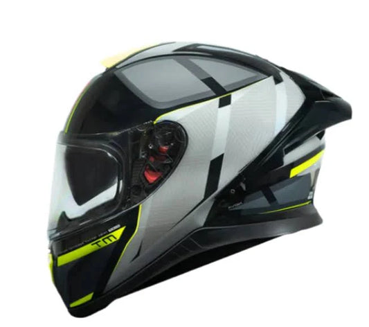 MT Thunder 3 SV Spoiler Nova B62 Matt Black Grey Neon Yellow