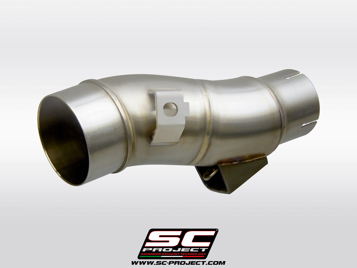 Sc Project Exhaust Valve Removal link pipe compatible with Adventure X-Plorer || for Honda CRF1100L Africa Twin (2020-2023)
