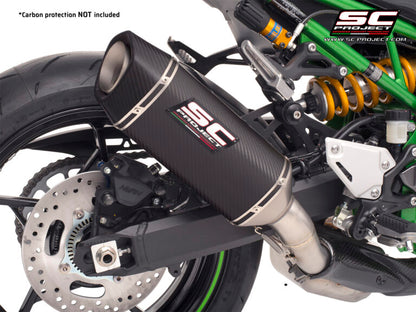SC Project Exhaust SC1-S carbon for Z900 (2020) without heat carbon protector
