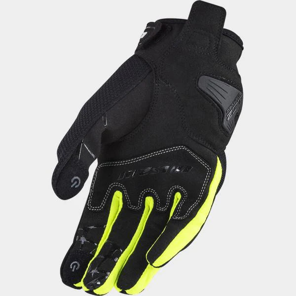 LS2 Dart 2 Evo Man Gloves Black H-V Yellow