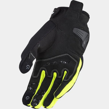 LS2 Dart 2 Evo Man Gloves Black H-V Yellow