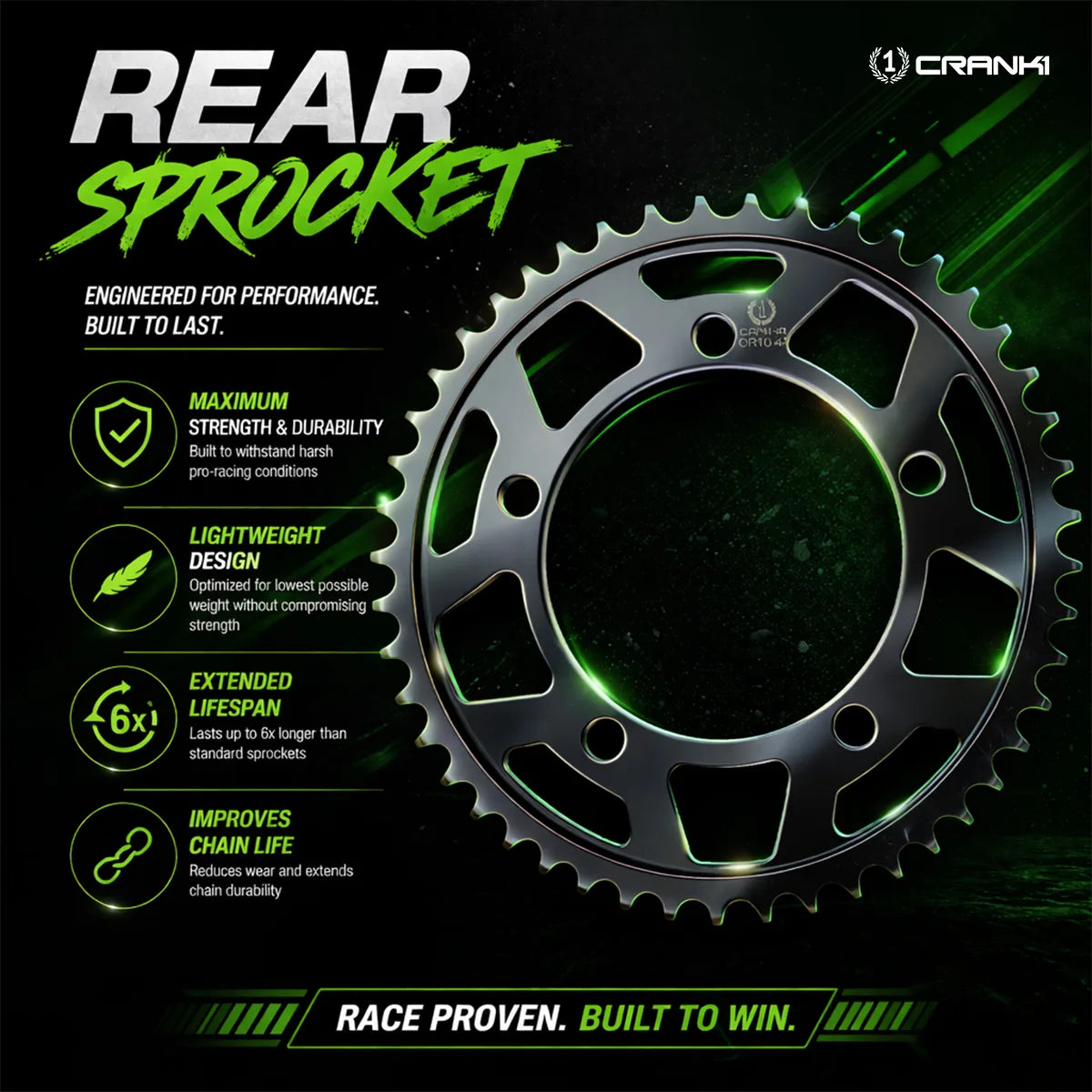 Chain And Sprocket Kit For Ducati Scrambler Classic 800 (2015-2018)