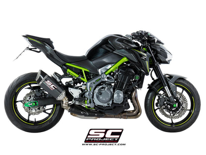 SC PROJECT Exhaust SC1-R Carbon Fibre (2017-2019) for Kawasaki Z900