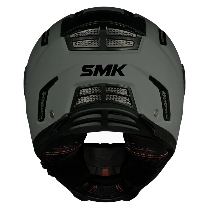 SMK Agnar Solid Gloss Nardo Grey (GL600) Helmet
