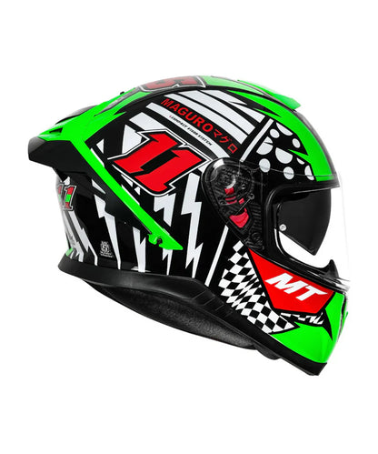 MT Thunder 3 SV Pro Sergio Garcia Helmet - Green