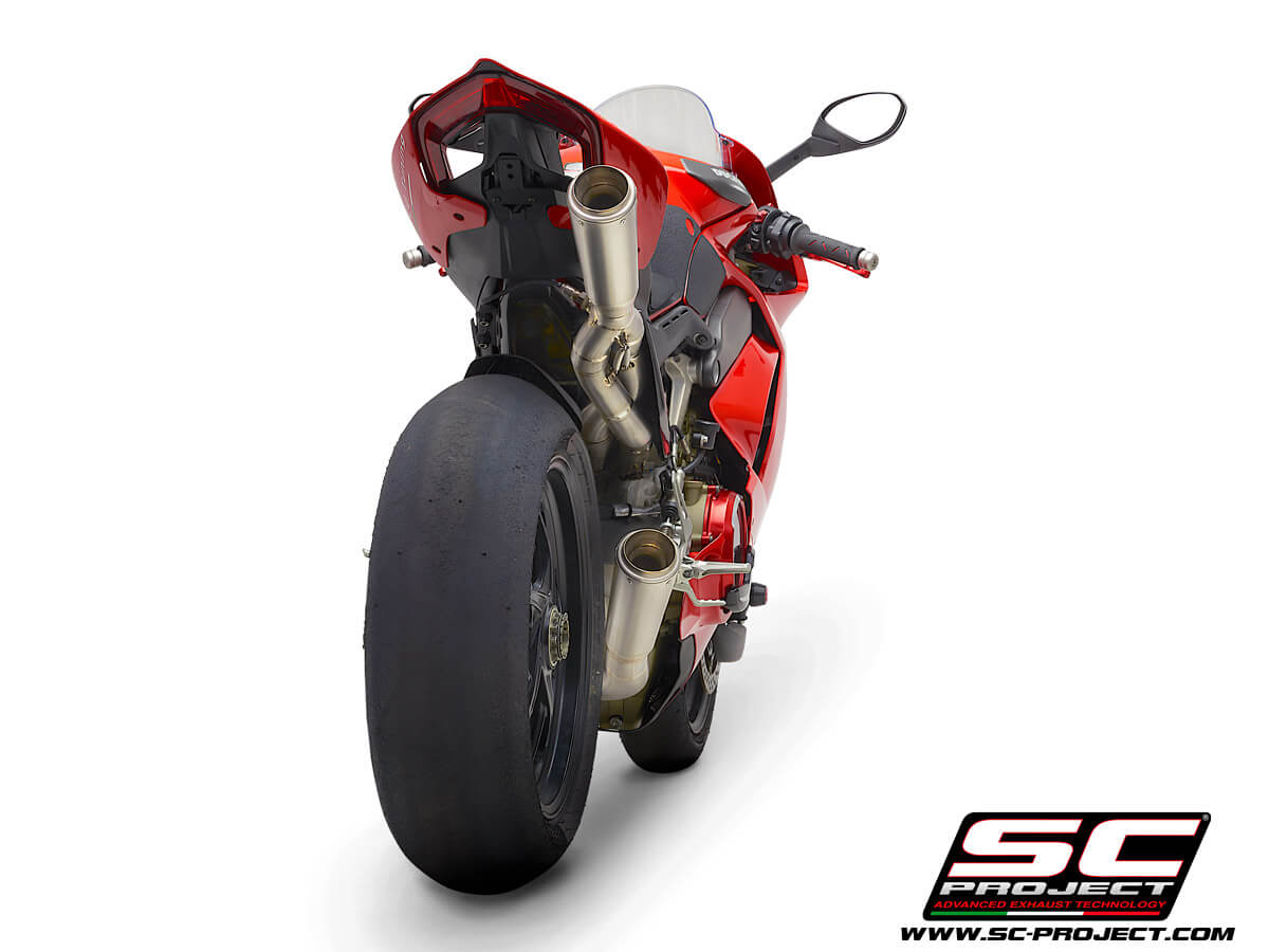 SC Project S1 – GP Titanium Full Exhaust System for Ducati Panigale V4 – V4S (2019-2020)