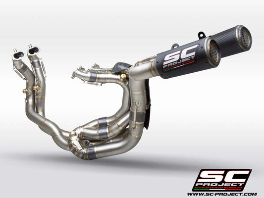 Sc Project Exhaust CR-t M2 Carbon (2019-20) full system for DUCATI Panigale V4-V4S
