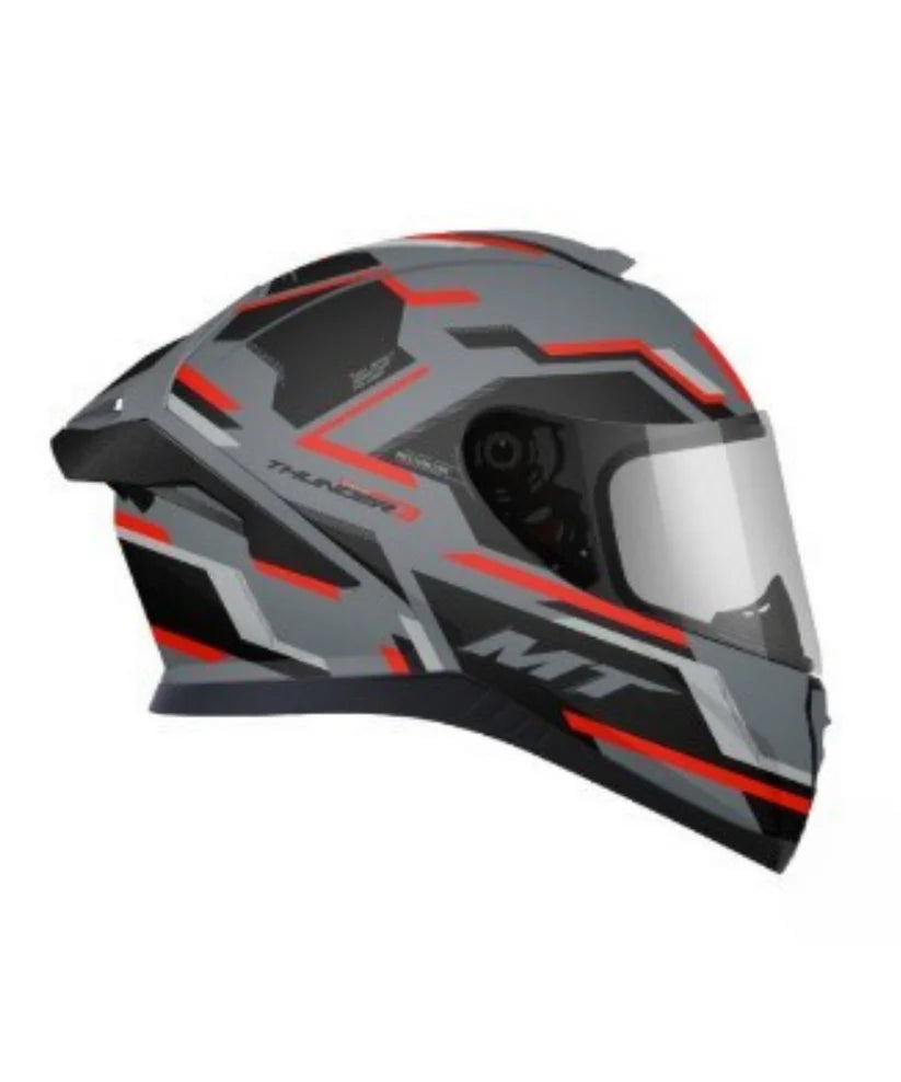 MT Thunder 3 SV Pro Blaze C2 Helmet - Gloss Grey Black