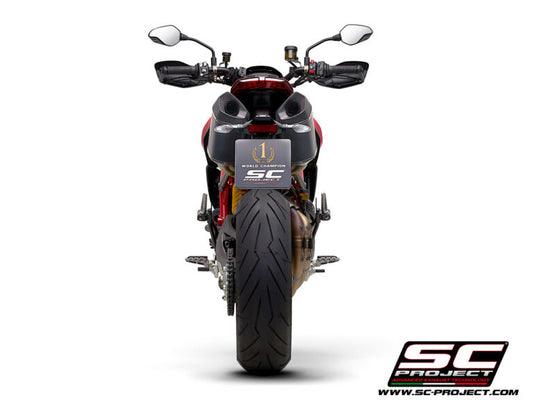 SC Project Exhaust SC1-M Pair Carbon for Ducati Hypermotard 950-RVE-SP (2021-2025)