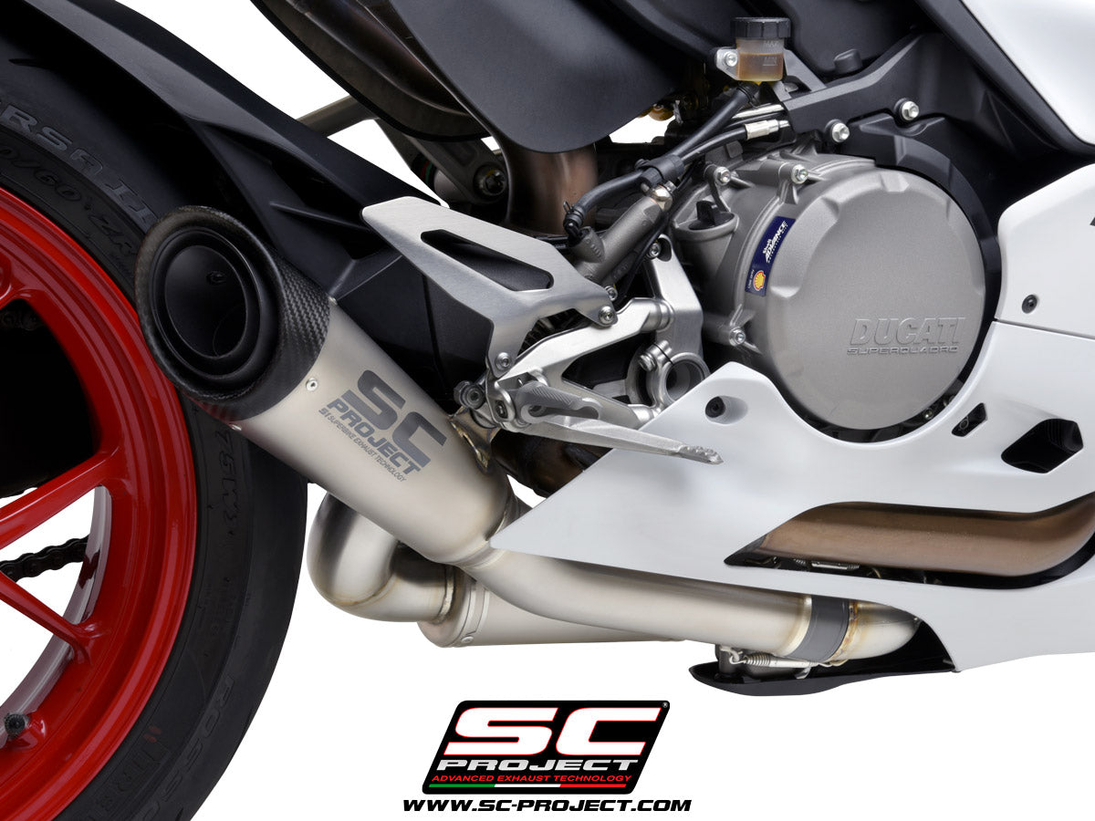 SC PROJECT HALF-SYSTEM 2-1, WITH S1 EXHAUST FOR DUCATI Panigale V2 (2020-2024)