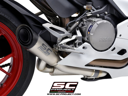 SC PROJECT HALF-SYSTEM 2-1, WITH S1 EXHAUST FOR DUCATI Panigale V2 (2020-2024)
